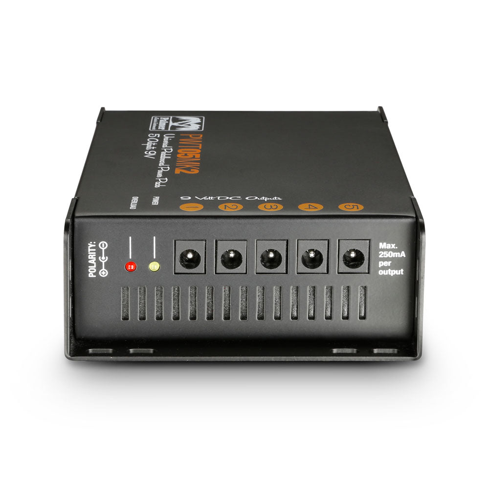 Palmer PWT 05 MK 2 – Alimentatore universale 9V per pedalboard con 5 uscite