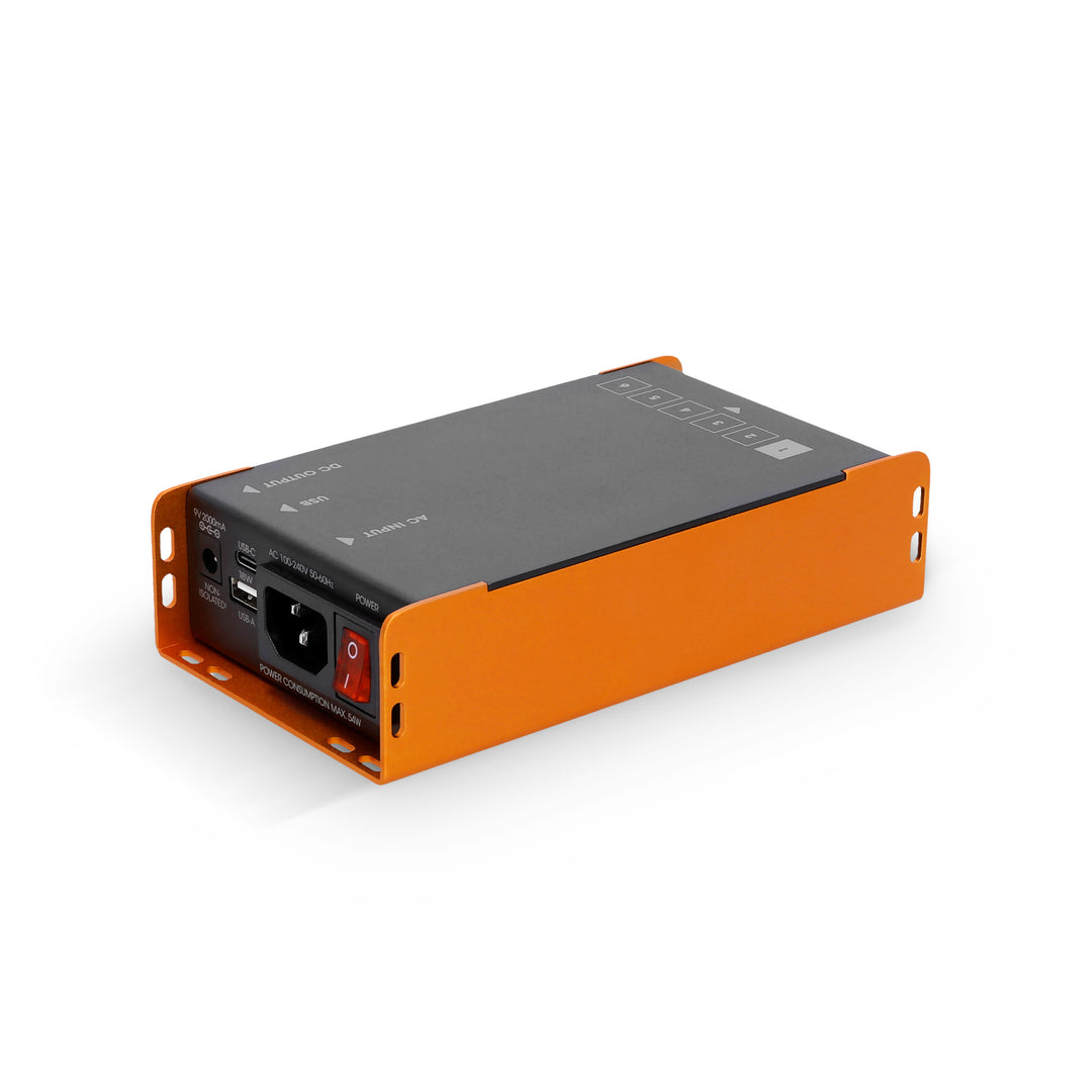 Palmer PWT 06 IEC - Alimentatore universale per pedalboard con USB