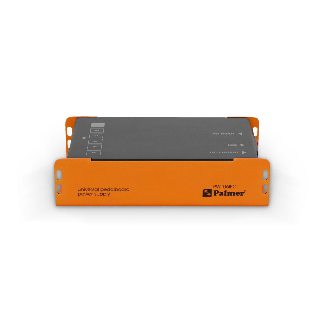 Palmer PWT 06 IEC - Alimentatore universale per pedalboard con USB