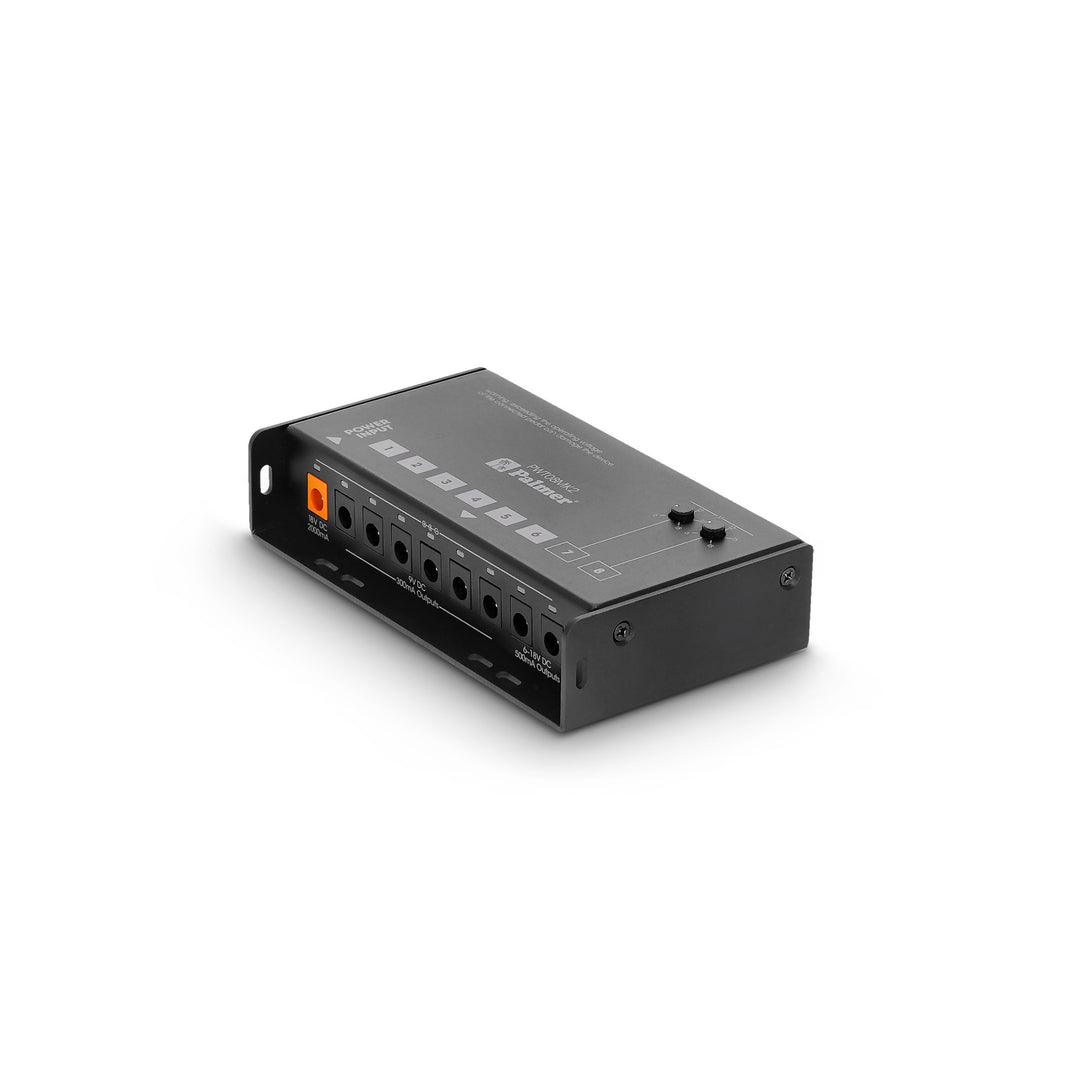 Palmer PWT 08 MK2 - Alimentatore universale per pedalboard con 8 uscite