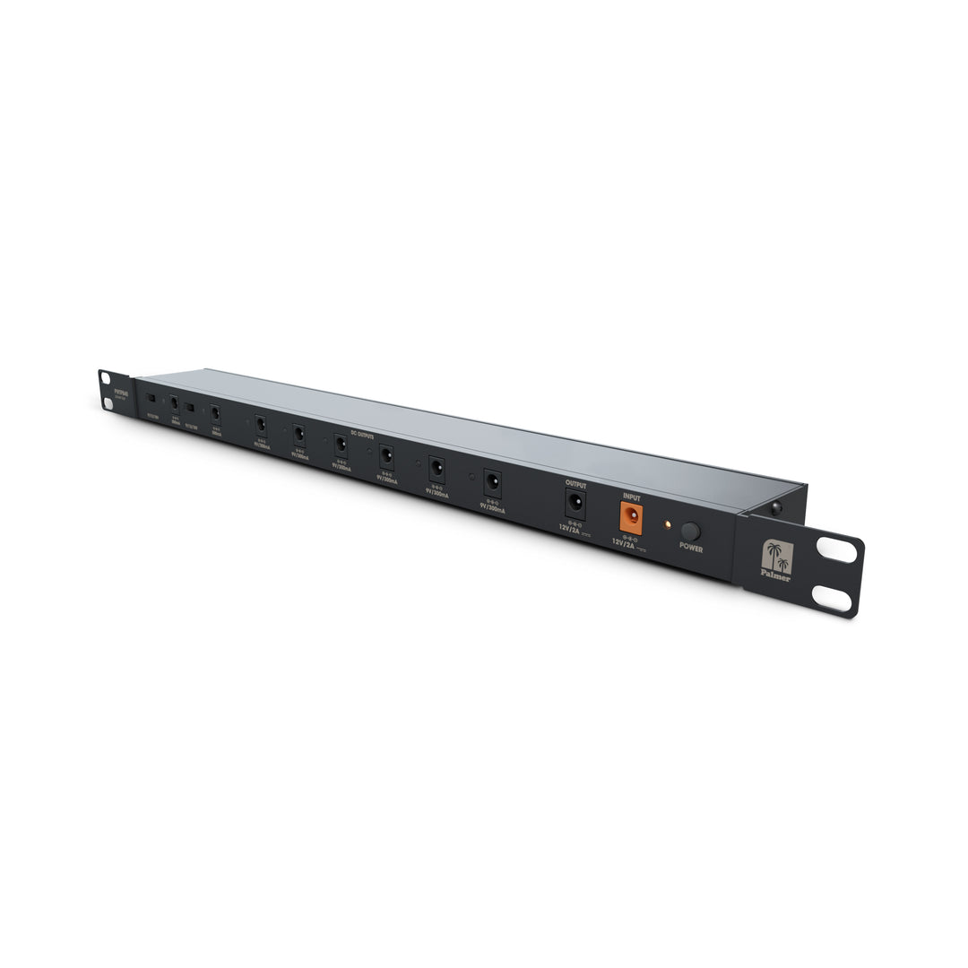 Palmer WT PB 40 RK - Unità di alimentazione con 8 uscite per montaggio rack