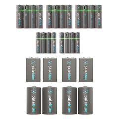 Pale Blue Home Conversion Kit 4x9V/4xD/12xAA/8xAAA