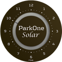 ParkOne Solar Orologio Parcheggio, Nero