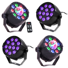 Partypack UV LED + Luci da Discoteca