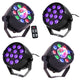 Partypack UV LED + Luci da Discoteca