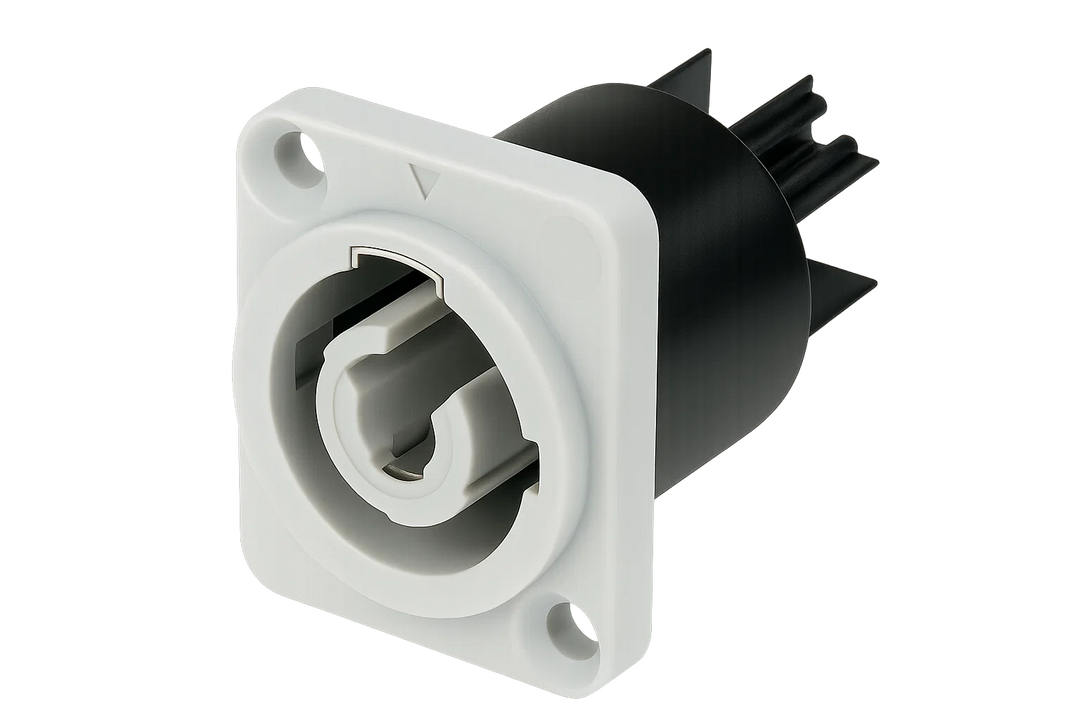 Perfex Powercon Grigio Chassis Connettore