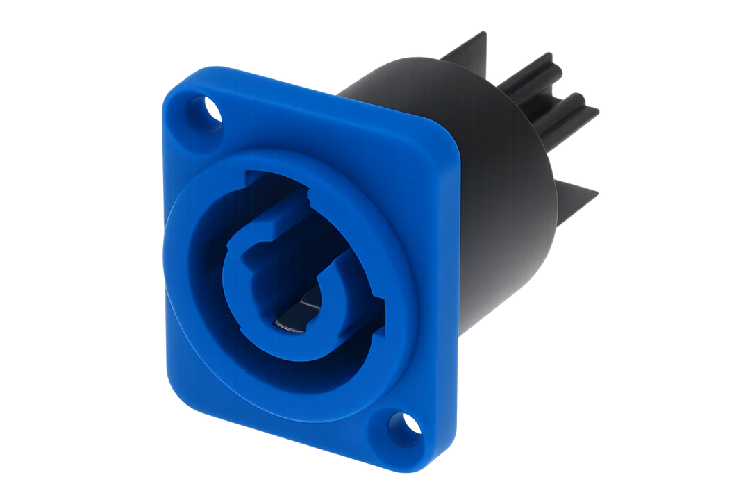 Perfex Powercon Blue Chassis Connector