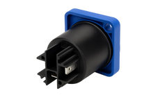 Perfex Powercon Blue Chassis Connector