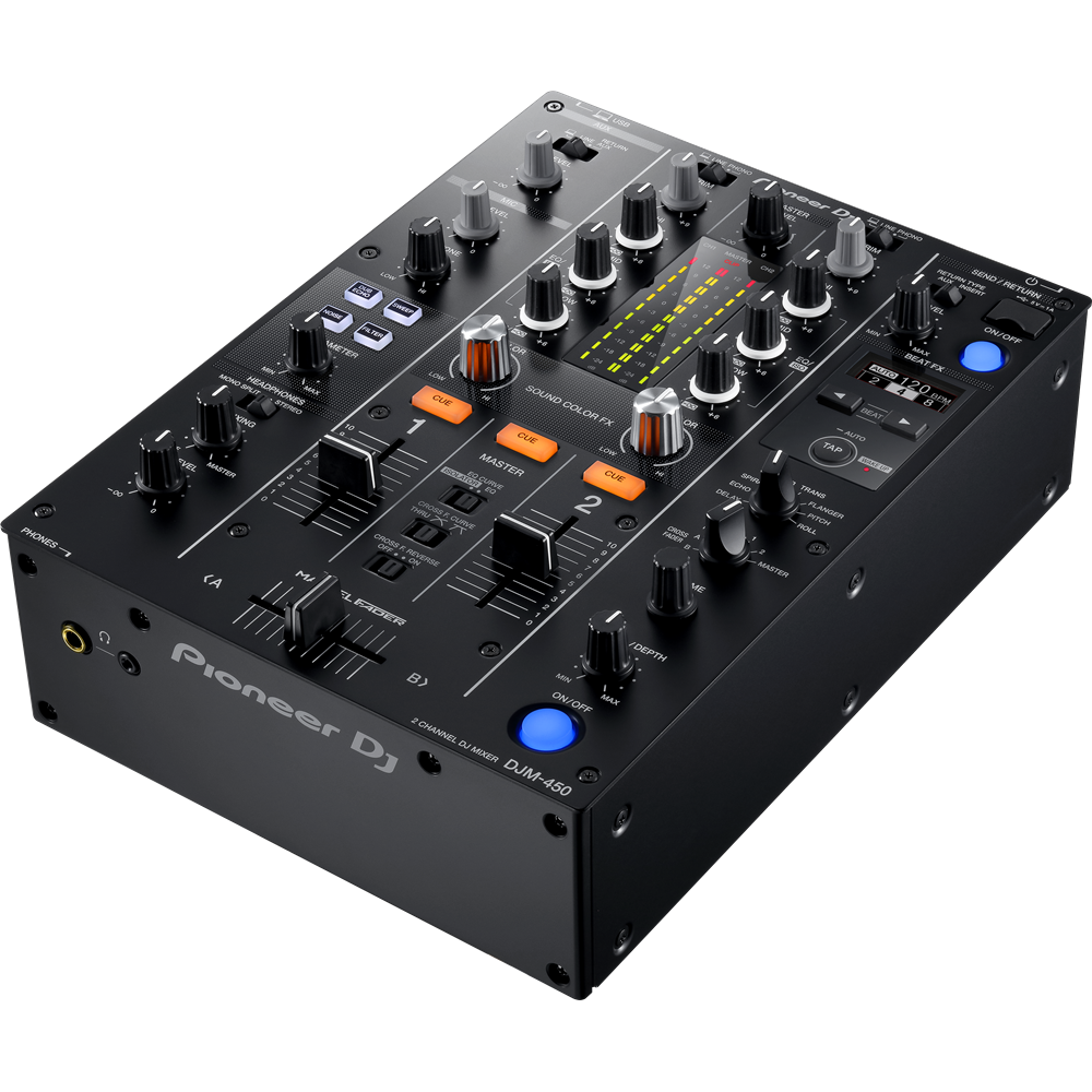 Pioneer DJ DJM-450 + PLX-1000 Bundle