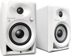 Pioneer DJ DM-40BT-W - Monitor da studio con Bluetooth (Bianco)