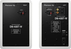 Pioneer DJ DM-40BT-W - Monitor da studio con Bluetooth (Bianco)