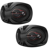 Pioneer TS-R6951S Potente Altoparlante Auto 3-vie Full Range (6"x9")