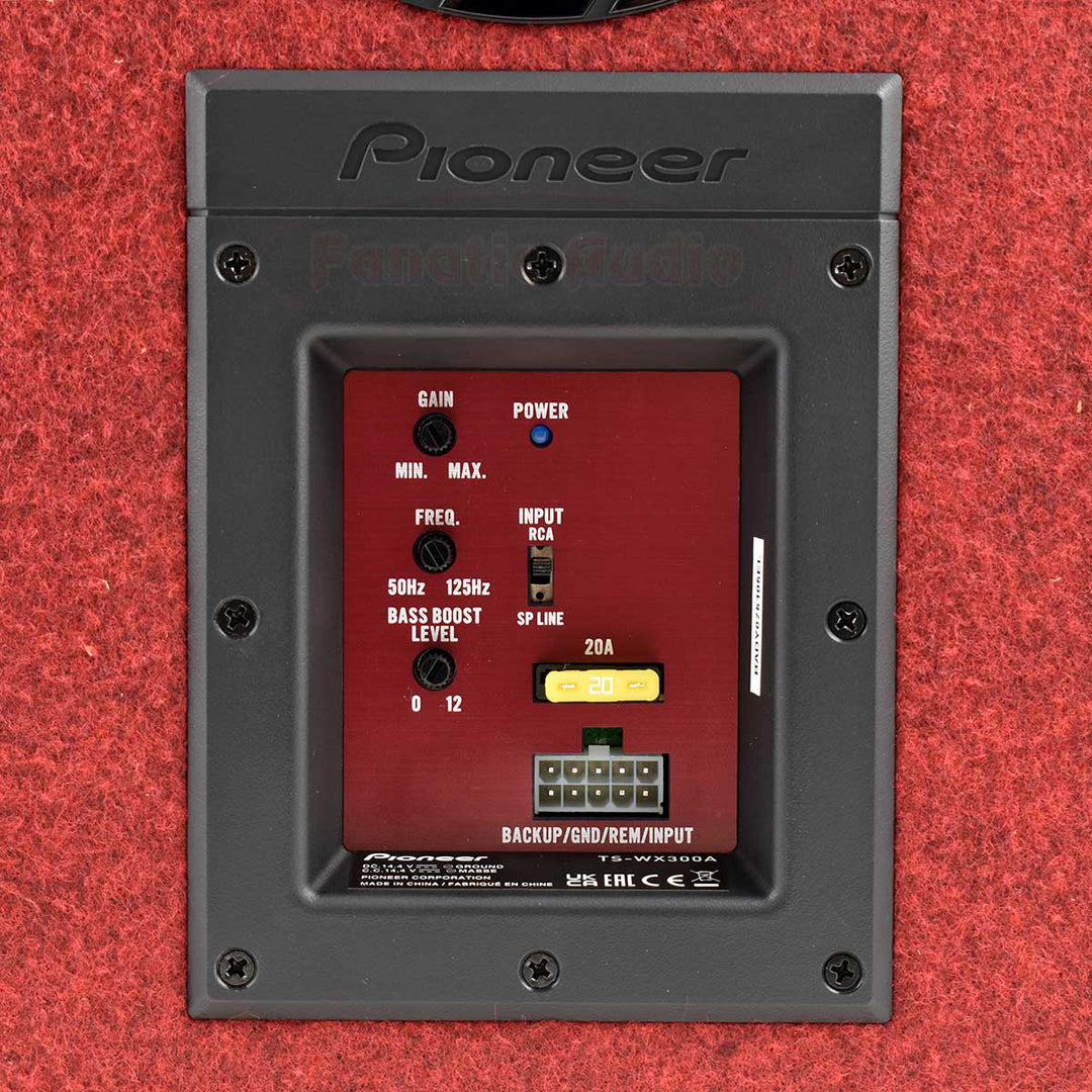 Pioneer TS-WX300A Subwoofer Attivo con Amplificatore Classe D Integrato