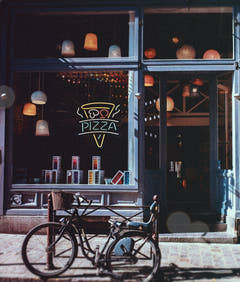 Insegna al Neon "Pizza" (55cm)