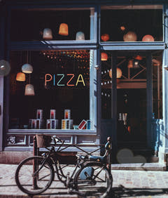Insegna al Neon "Pizza" (60cm)