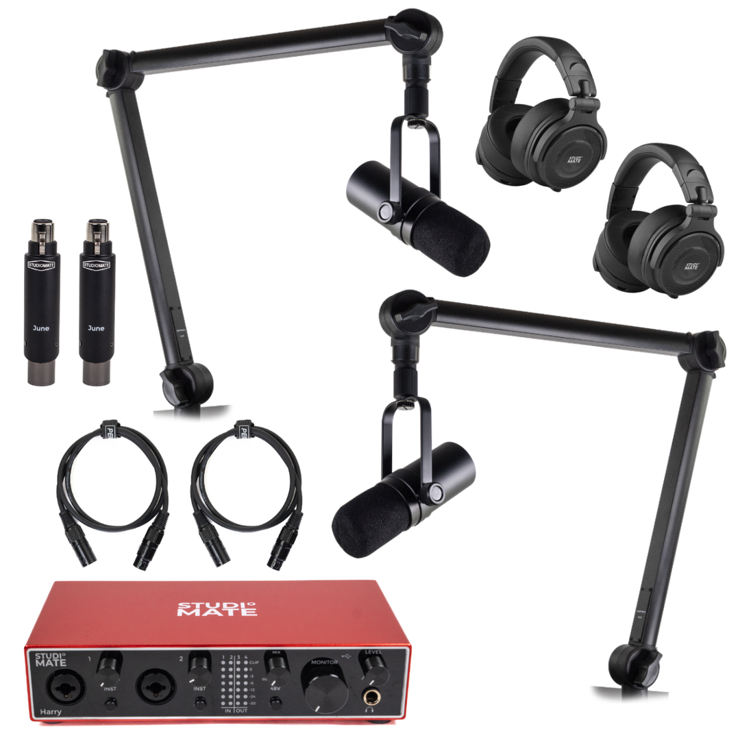 StudioMate Podcast Start Pack (2 Persone)