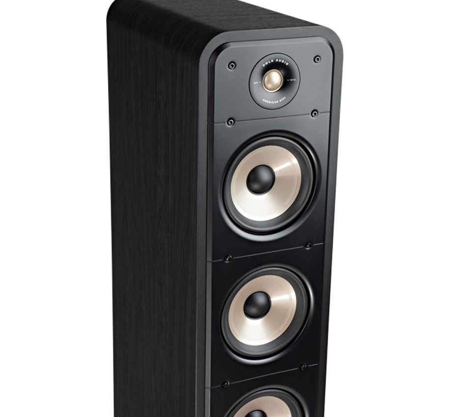 Polk Signature S60E Set di Altoparlanti da Pavimento (Nero)