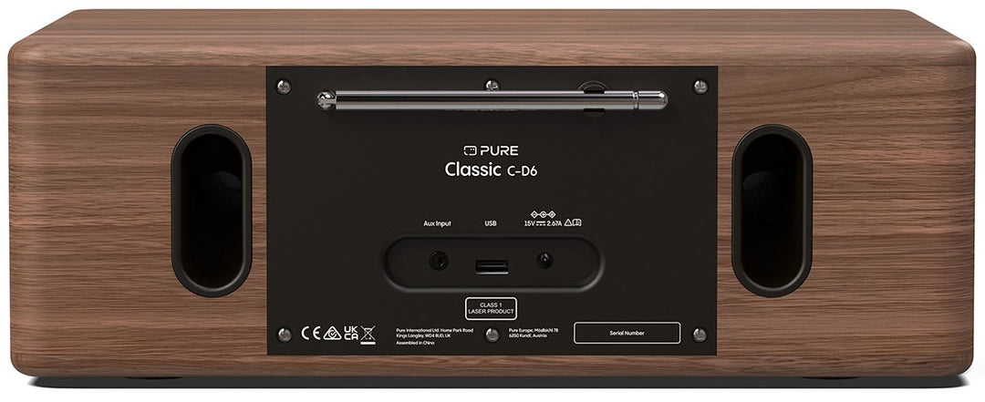 Pure Classic C-D6 Marrone caffè/Noce