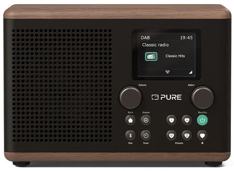 Pure Classic H4 Caffè Black/Walnut