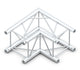 Milos QTM quatro 2-way 90° corner