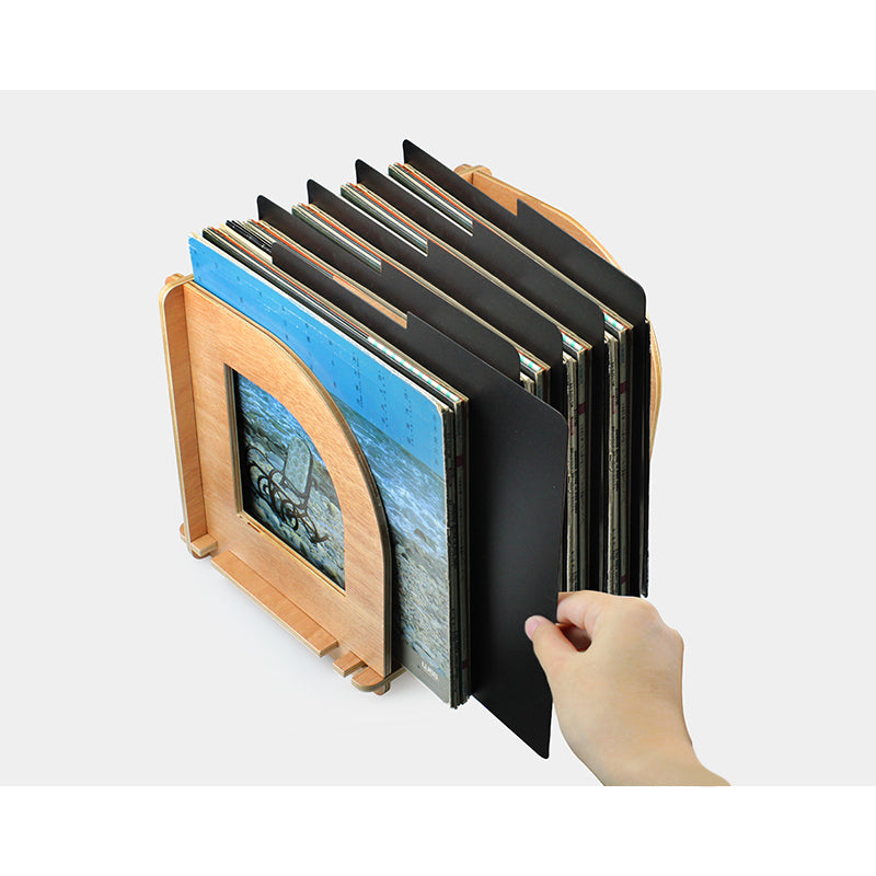 Plastic Record Dividers  5 Pieces