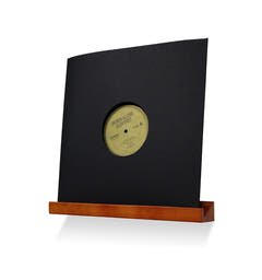 Mensola espositiva per dischi in vinile - Legno di Paulownia
