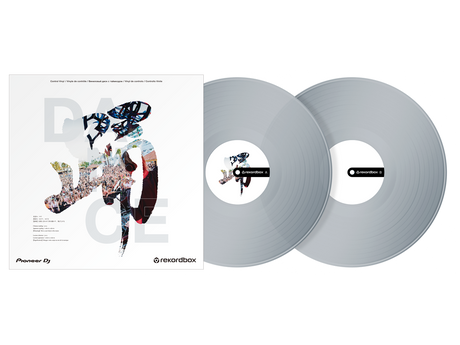 RB-VD2-CL Rekordbox control vinyl (set di 2) (trasparente)