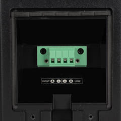 RCF Altoparlante da parete a 2 vie 5" set (2 pezzi) 60W 100 V IP55, Nero