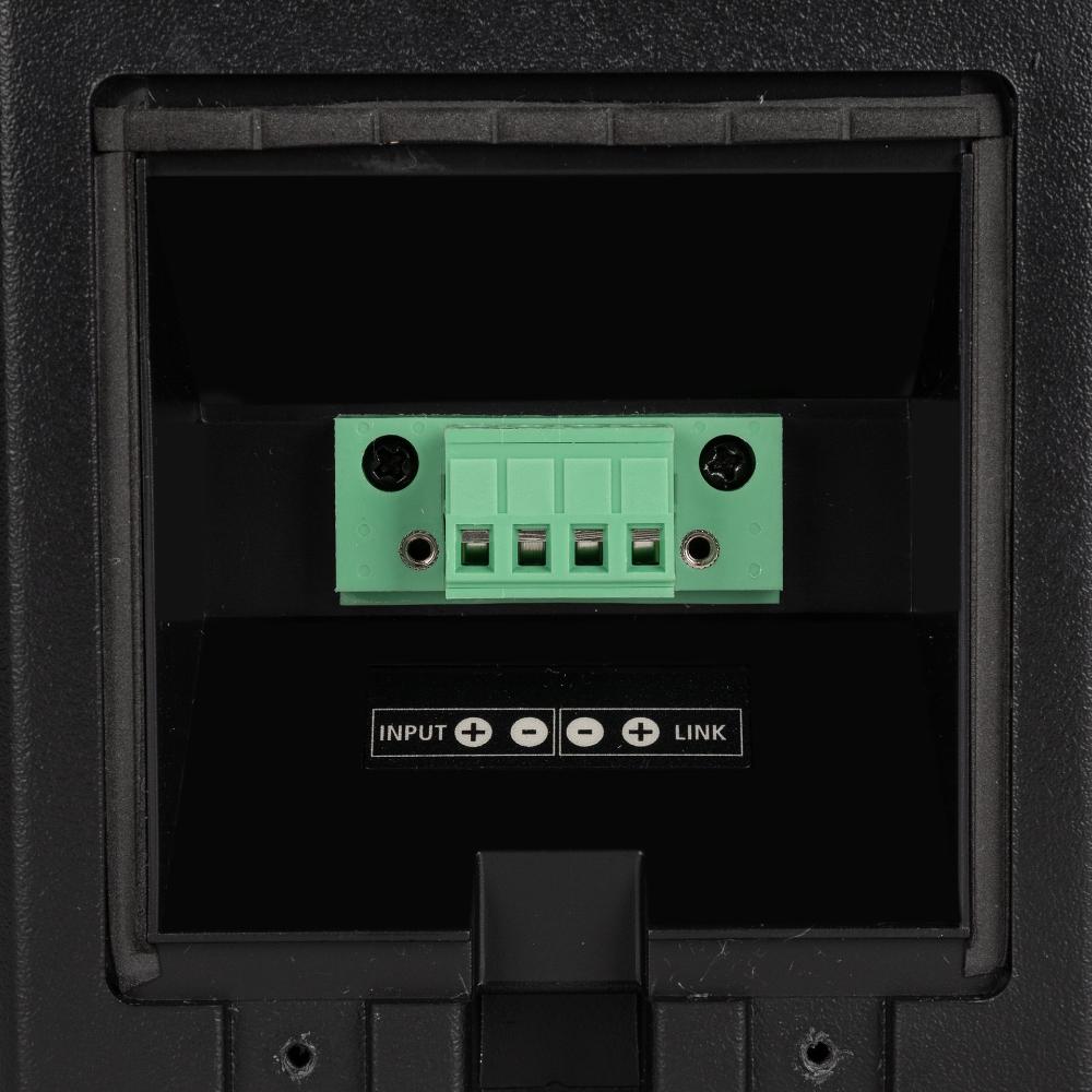 RCF Altoparlante da parete a 2 vie 5" set (2 pezzi) 60W 100 V IP55, Nero