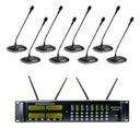 Renton Pro Sistema di microfoni wireless per conferenze (8 canali)