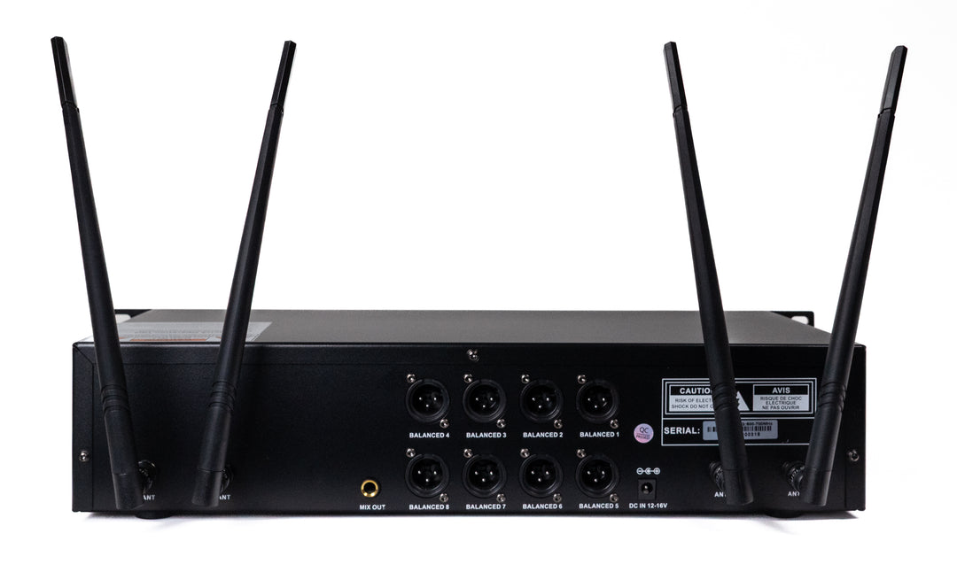Renton Pro Microfono Wireless (8 canali)