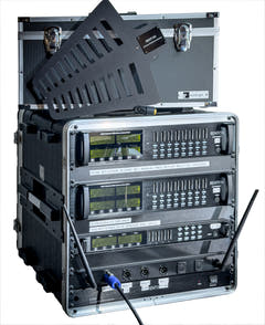 Renton Rack Trådløst Kombi System (8 Håndholdt + 8 Headset)