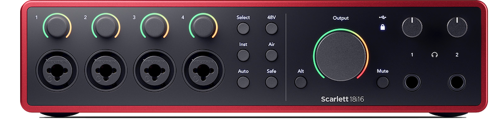 Focusrite SCARLETT4 18I16 Premium Interfaccia Audio