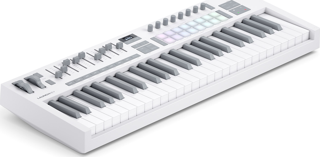 Novation Launchkey 49 MK4 MIDI-Keyboard (Bianco)