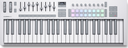 Novation Launchkey 49 MK4 MIDI-Keyboard (Bianco)