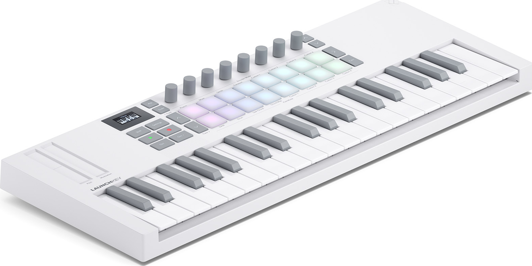 Novation Launchkey MINI 37 MK4 Keyboard (Bianco)