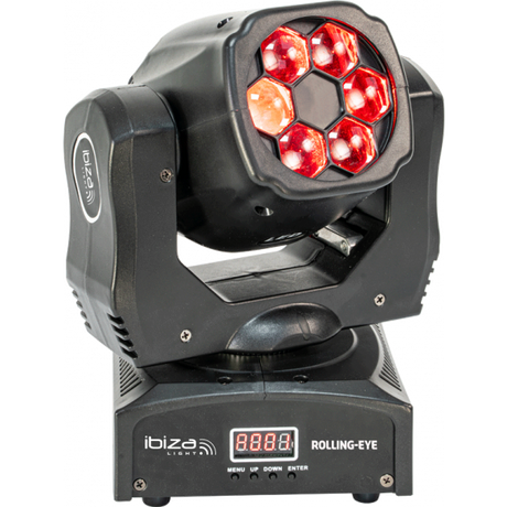 Ibiza Rolling-Eye LED Teste Mobile (6x12W)