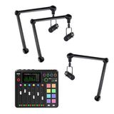 RØDE Rødecaster Pro II Podcast Package (3 People)