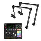 RØDE Rødecaster Pro II Pacchetto Podcast (2 Persone)