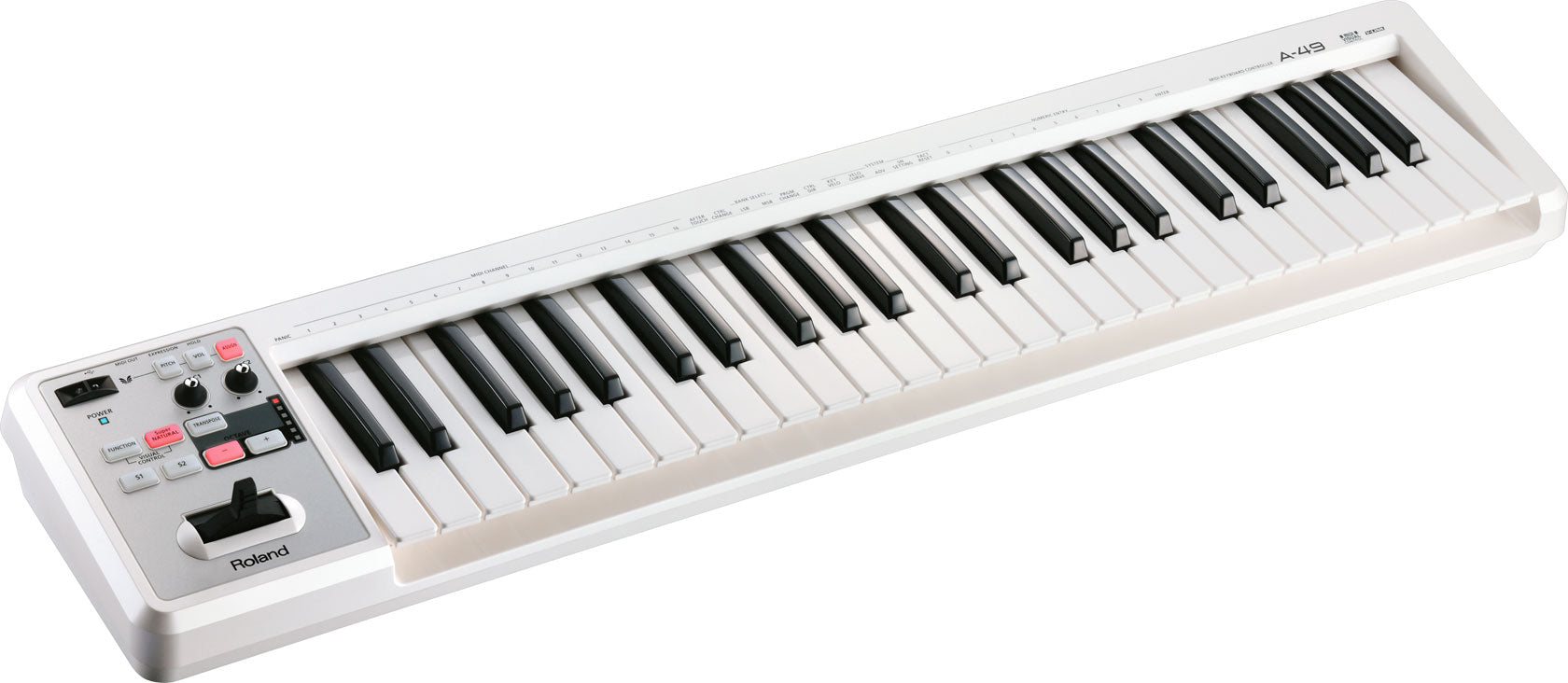 Roland A-49-WH MIDI-Keyboard (Bianco)