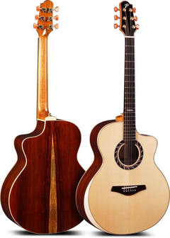 Pearl River S1CO-JCB Chitarra western Jumbo (Cutaway)