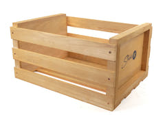 Studio 57 - Cassa per dischi LP (Legno chiaro)