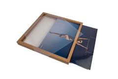 Studio 57 - Cornice per disco in vinile 12" (Naturale)