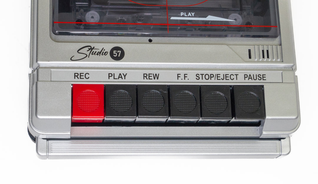 Studio 57 - Registratore a Cassette (Argento)