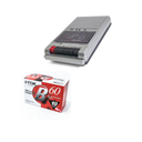 Studio 57 - Registratore a cassette (Argento) Pacchetto