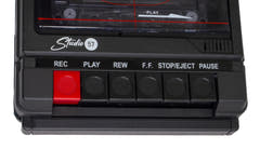 Studio 57 - Registratore a cassette (Nero)