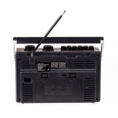 Studio 57 - Lettore di cassette con FM e Bluetooth, Marrone