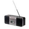 Studio 57 - Lettore di cassette con FM e Bluetooth, Grigio
