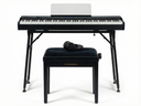 Grooveland FP80 Pianoforte elettrico (Nero) Confezione completa