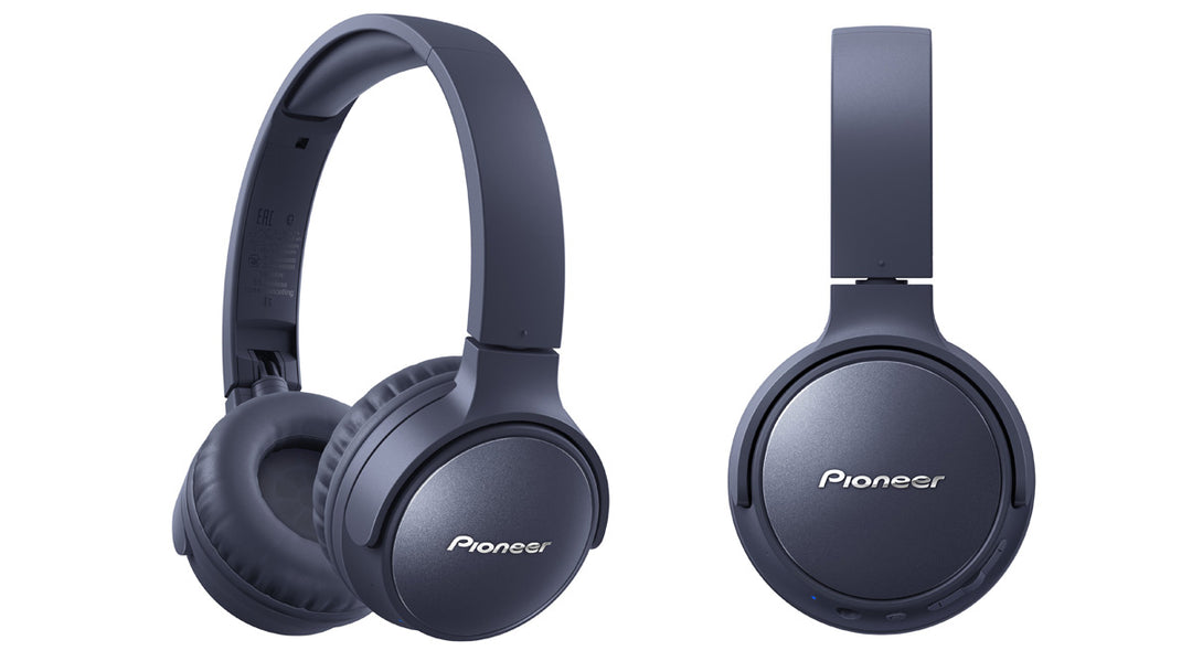 Pioneer SE-S6BN Cuffie Bluetooth con Riduzione del Rumore (Blu)